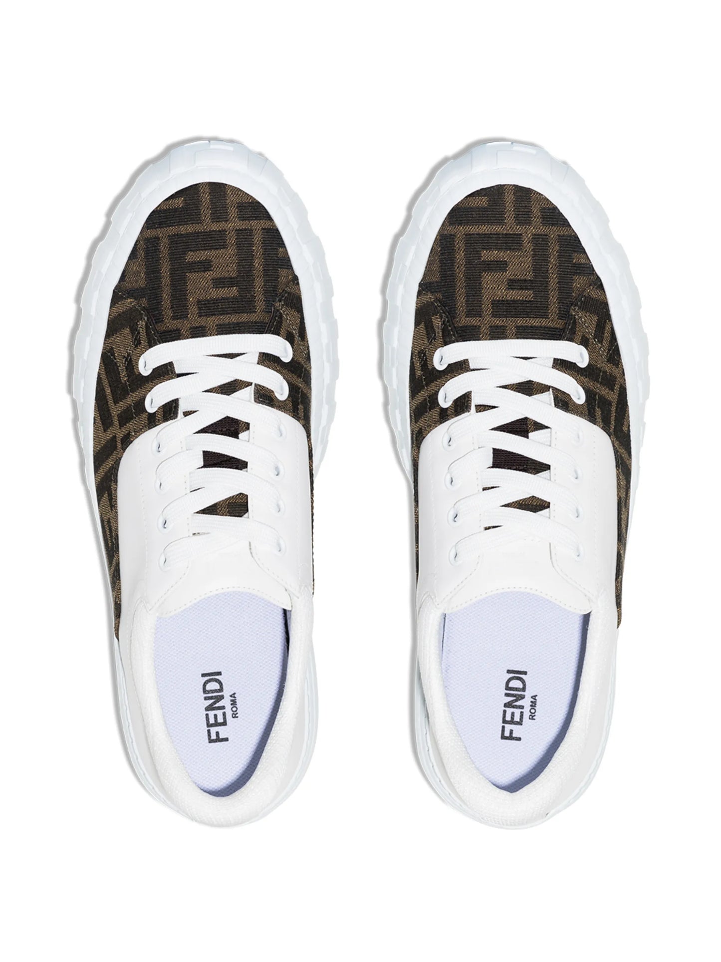 Fendi Force lace-up sneakers