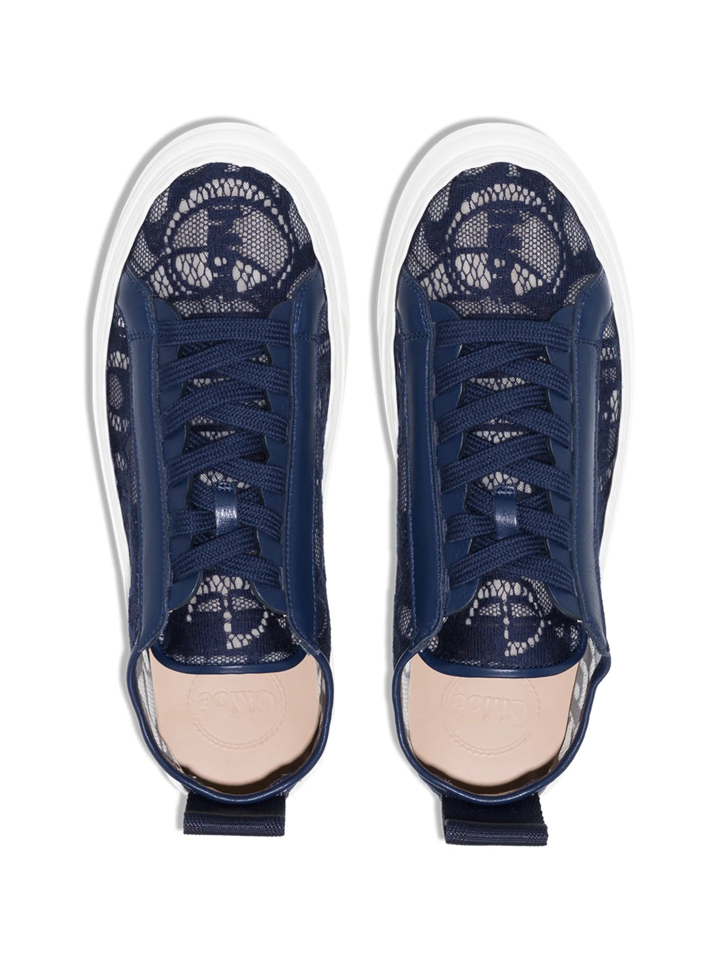 Lauren lace-upper sneakers