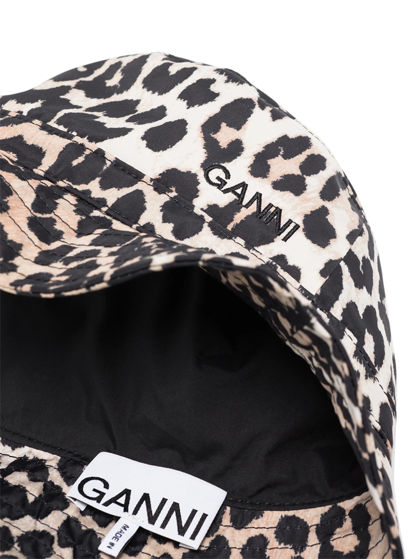leopard print bucket hat