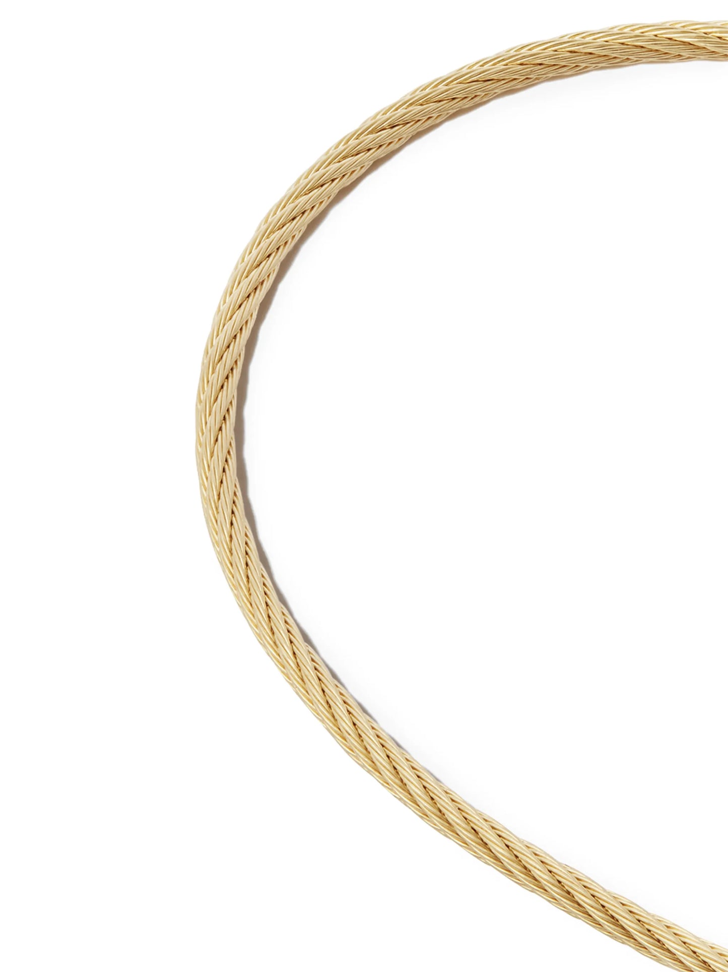 18kt yellow gold 9G Cable bracelet