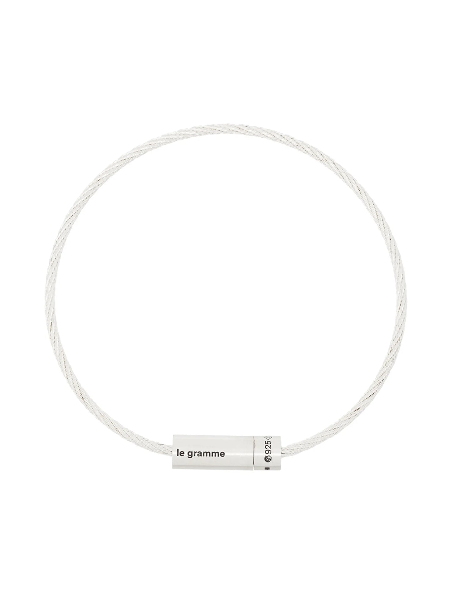 Le 7g brushed cable bracelet