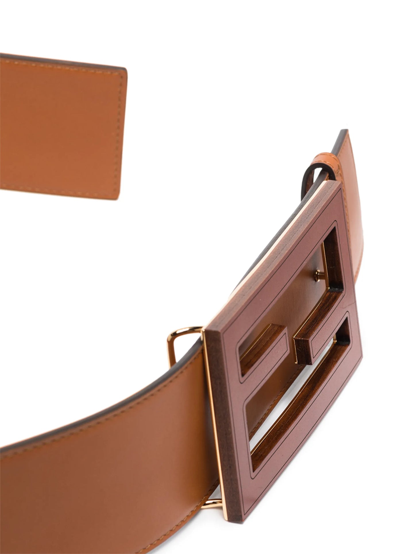 Baguette FF stud buckle belt