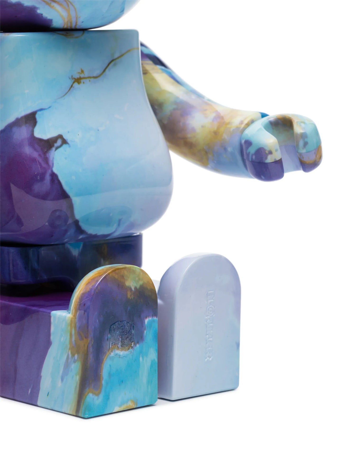 BE@RBRICK 400% marbled-effect figure
