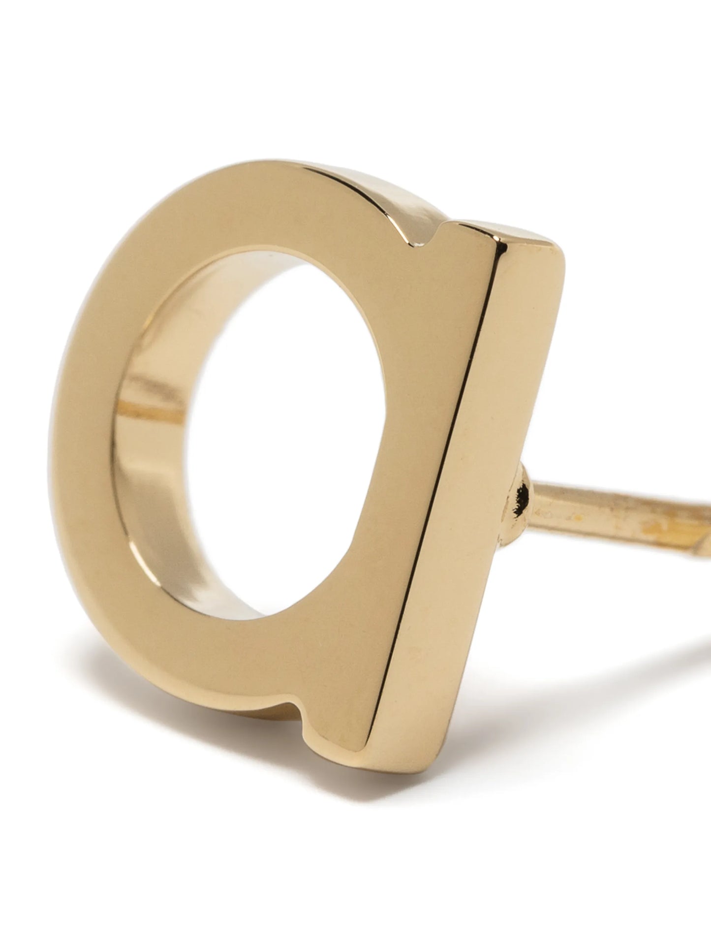Gancini stud earrings