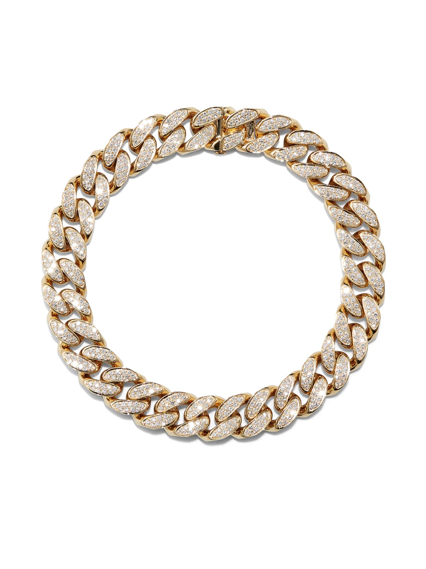 diamond Flat Essential link bracelet