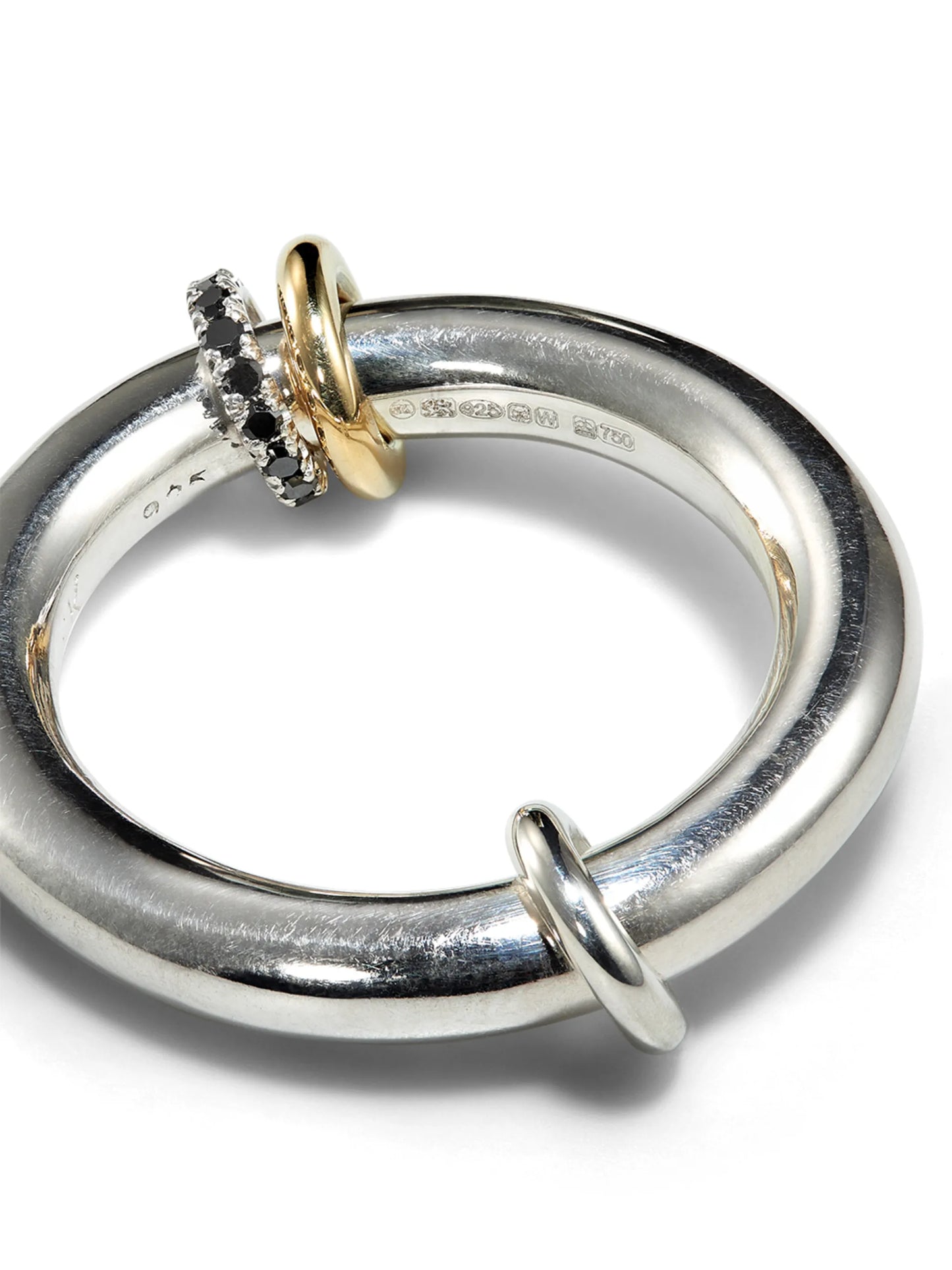 sterling silver Sirius Max diamond ring