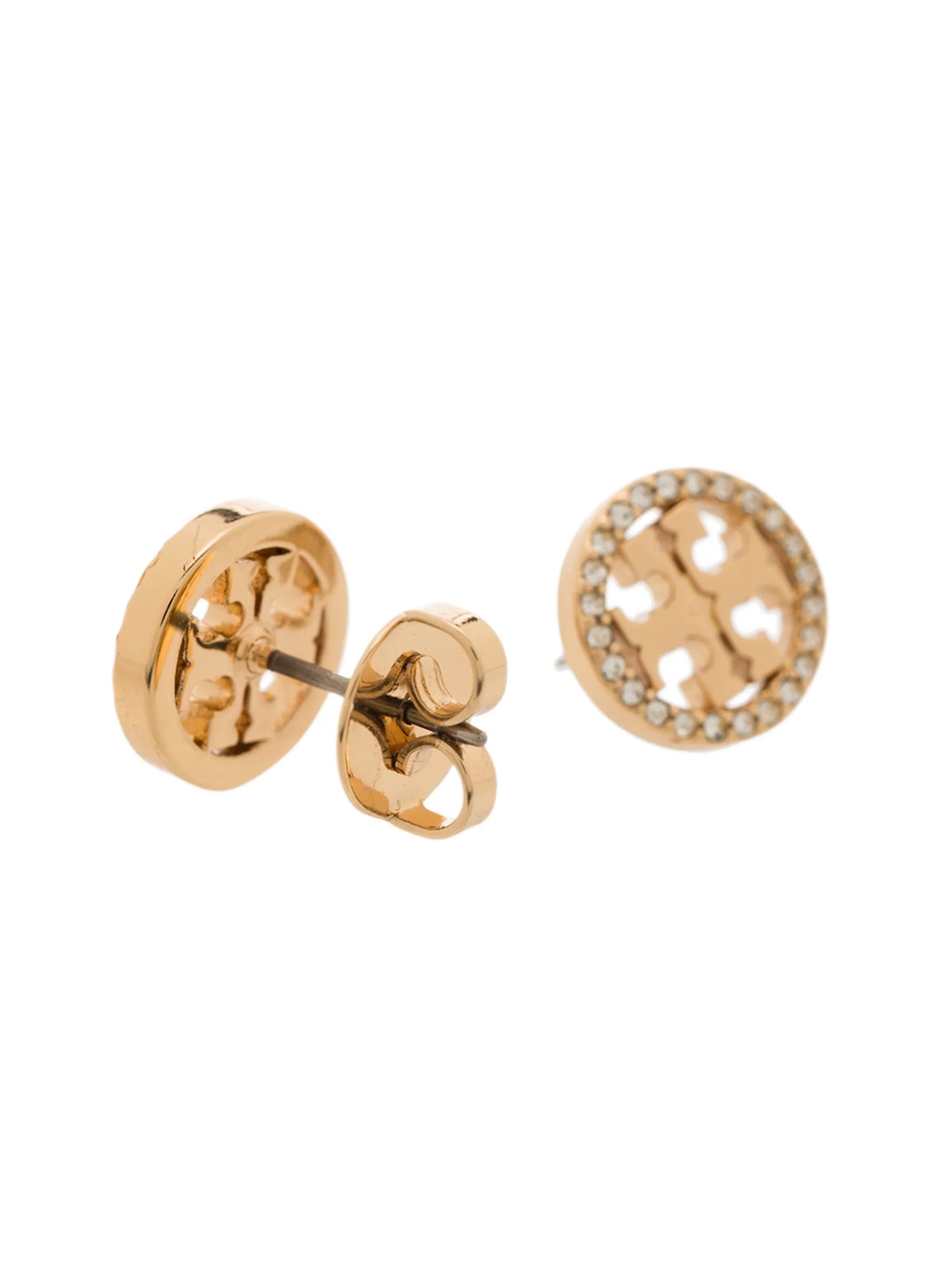 Miller pavé stud earrings