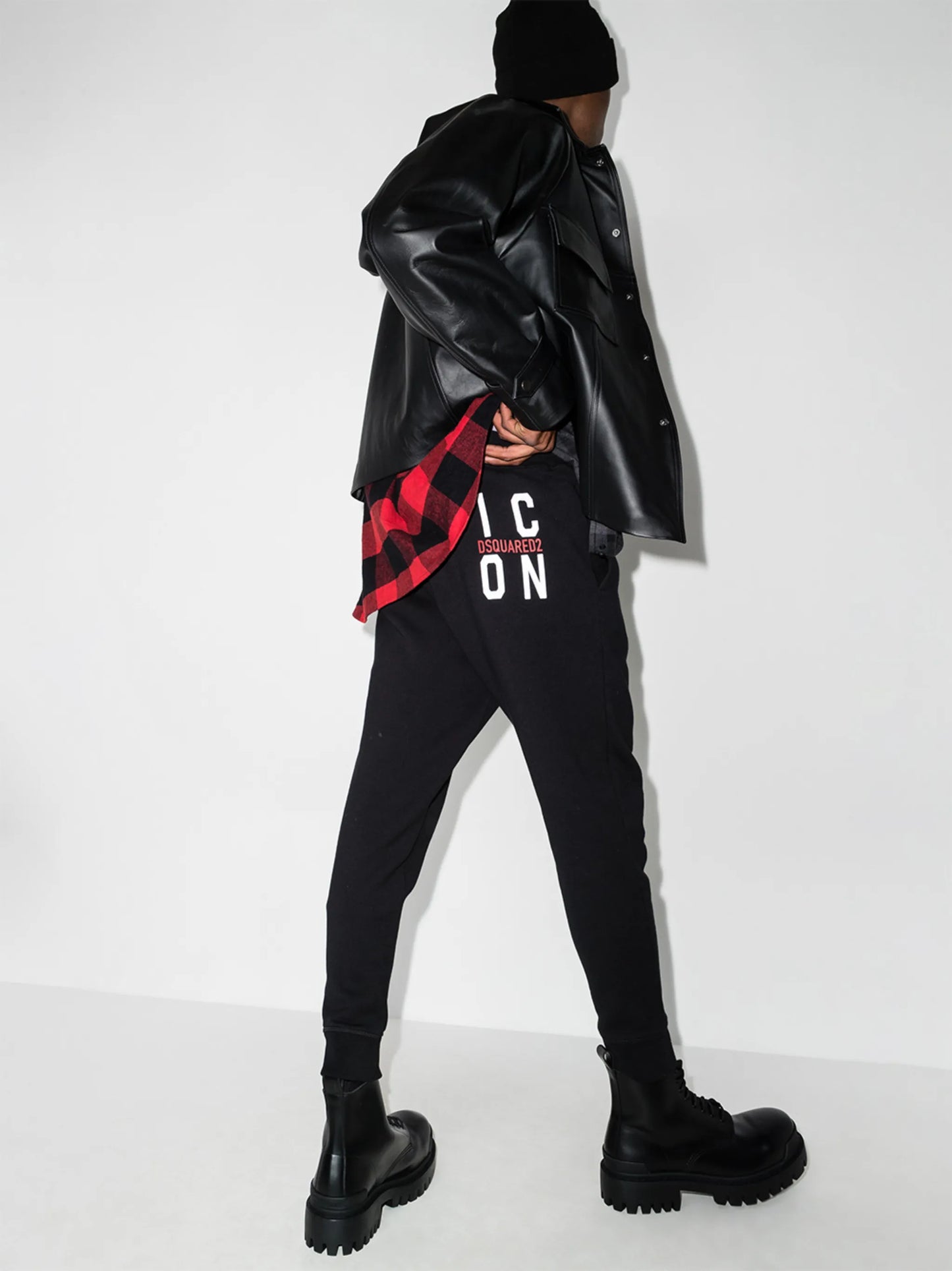 Icon tapered track pants