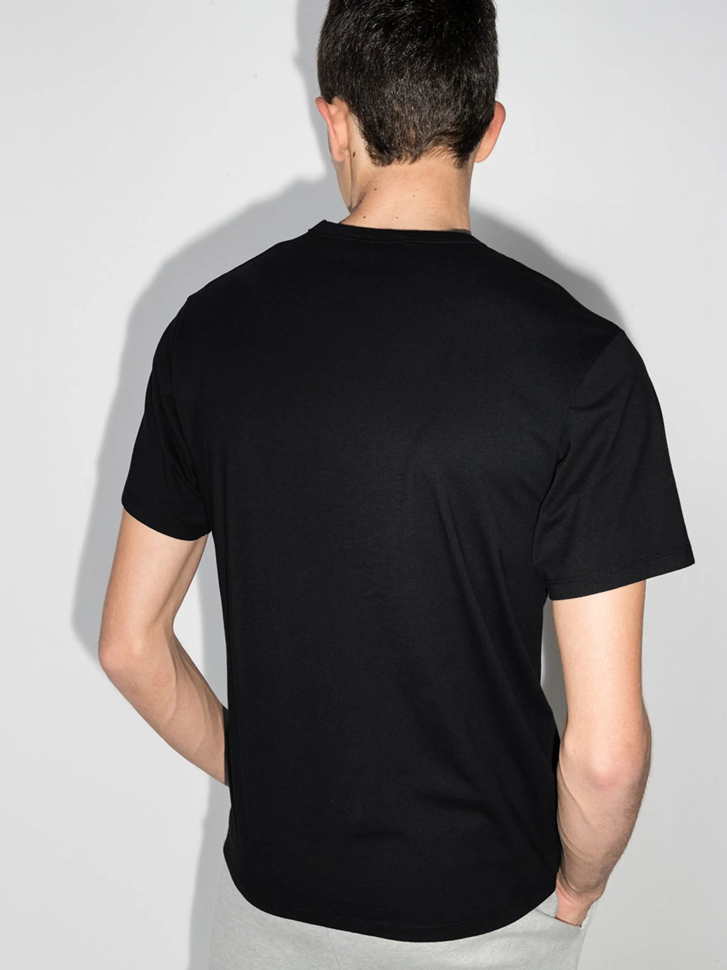 Tricolour Fox patch T-shirt