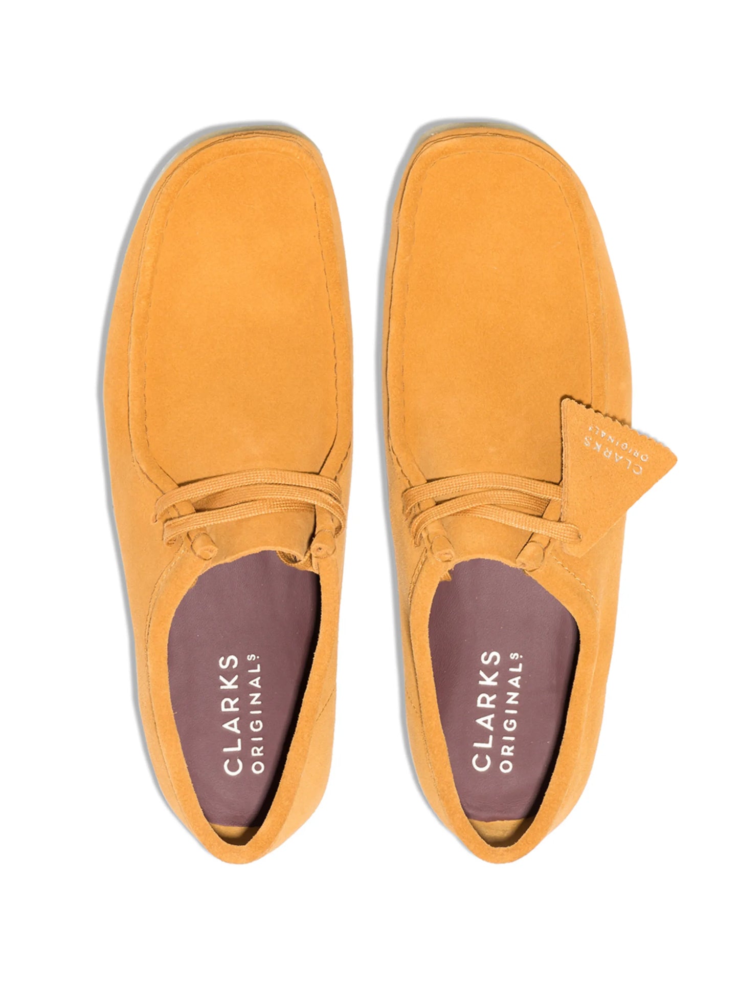 Wallabee suede lace-up shoes