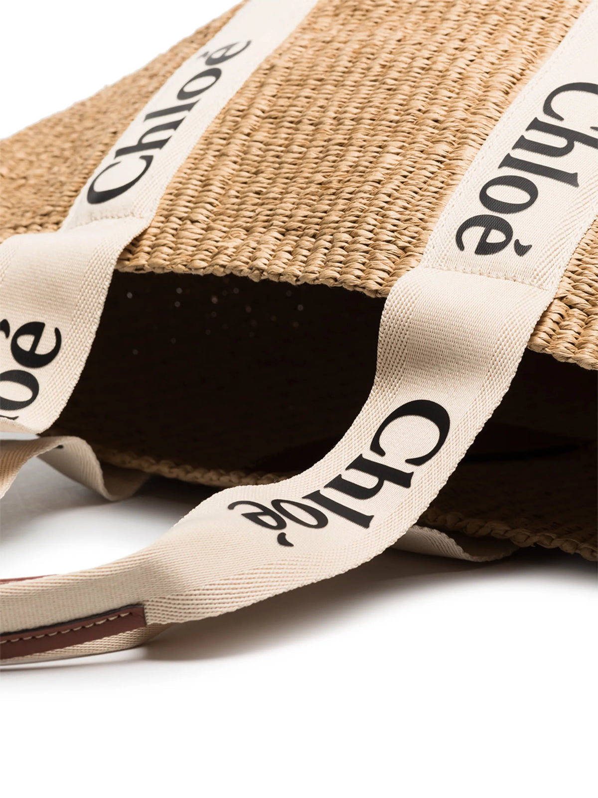 large Woody basket in natural fibers