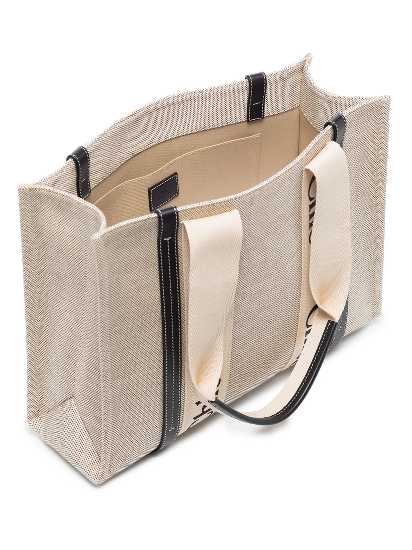 Woody canvas tote bag
