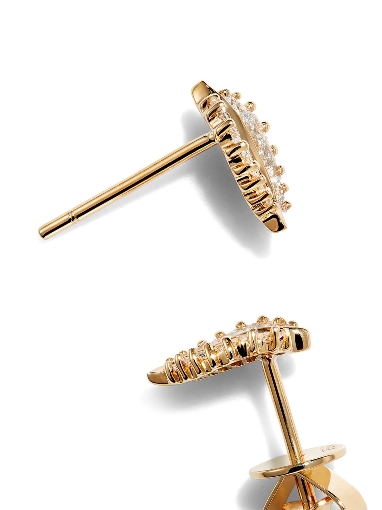 Palm Lead diamond earrings