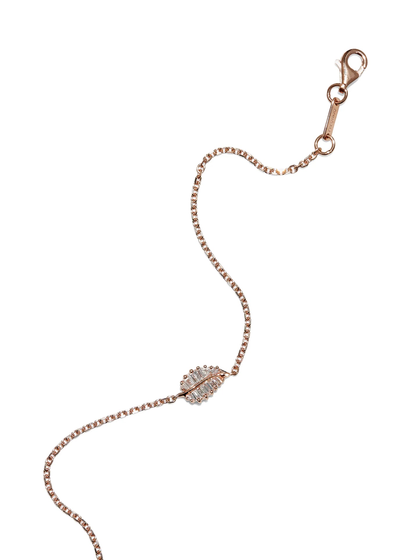 Palm Leaf diamond bracelet