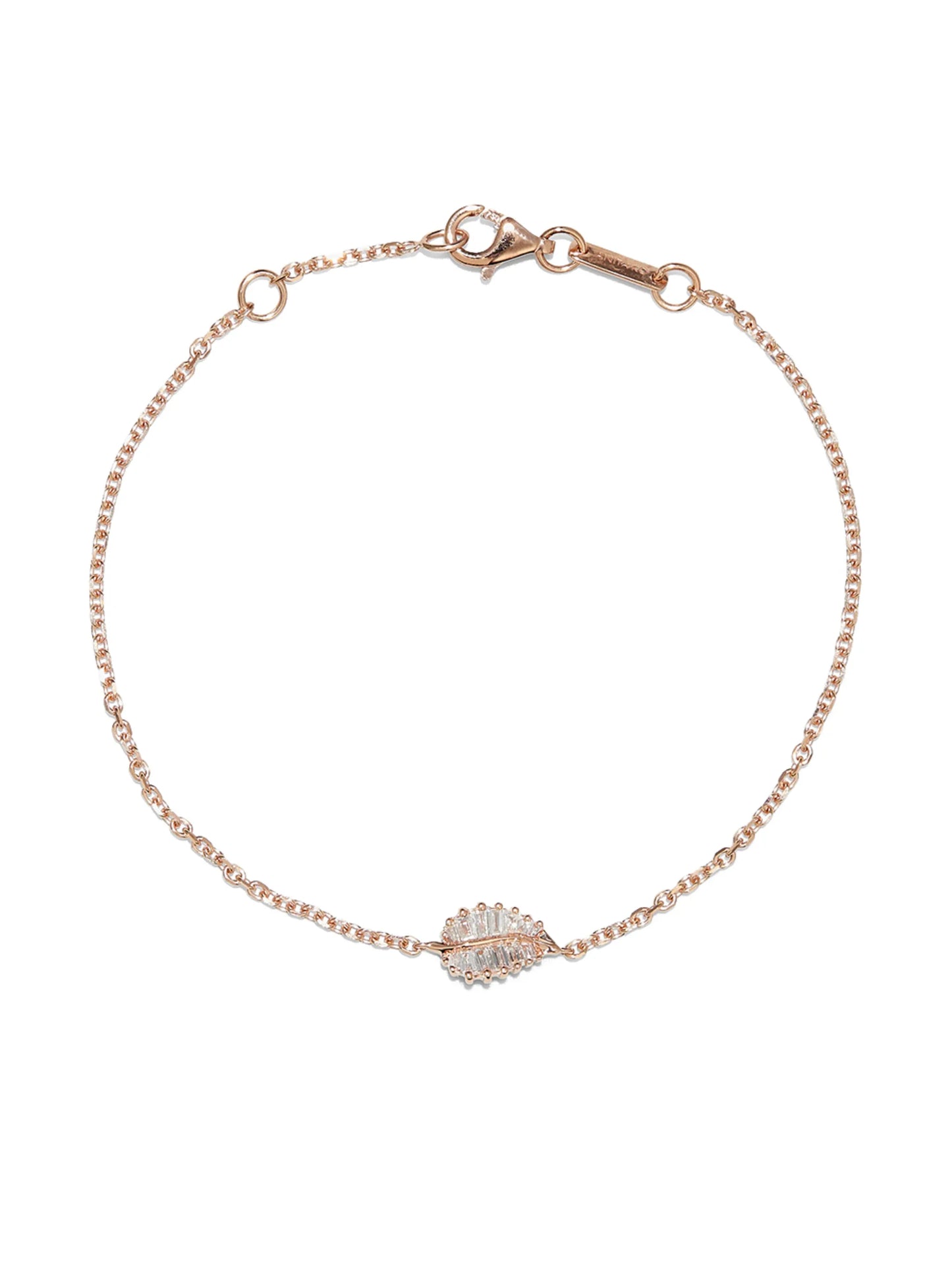 Palm Leaf diamond bracelet