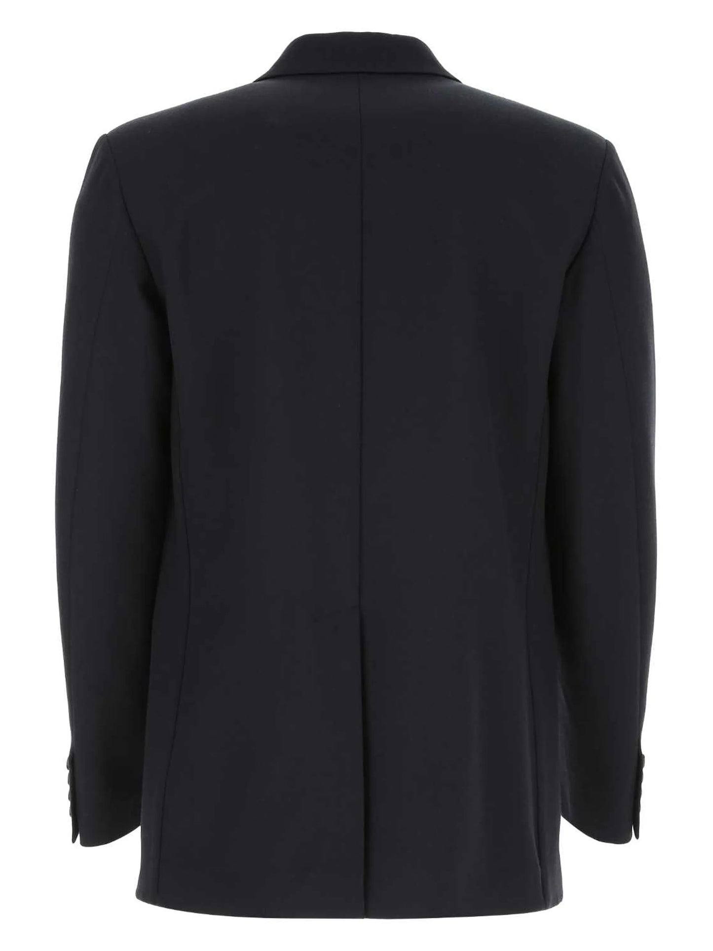 tailored single-breasted blazer