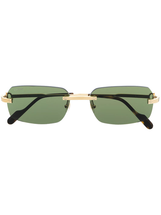 square-frame sunglasses