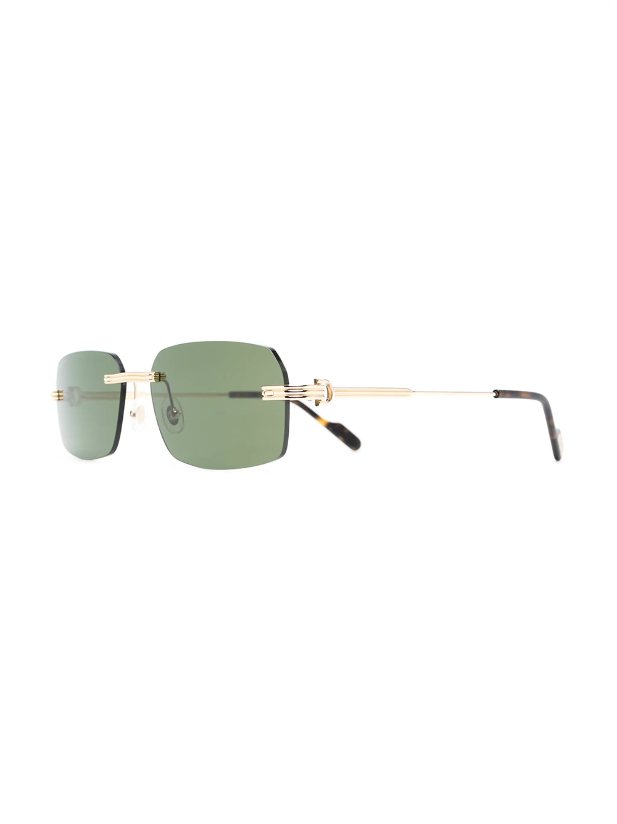 square-frame sunglasses