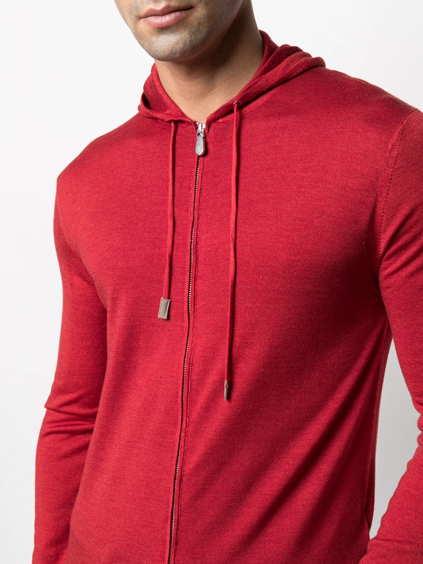 drawstring hood sweatshirt
