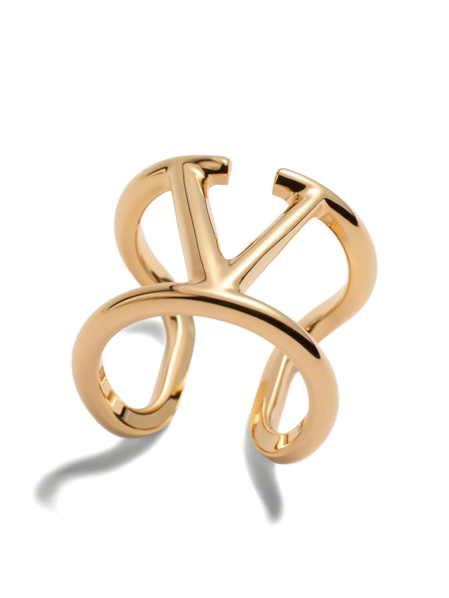 VLogo Signature cuff ring