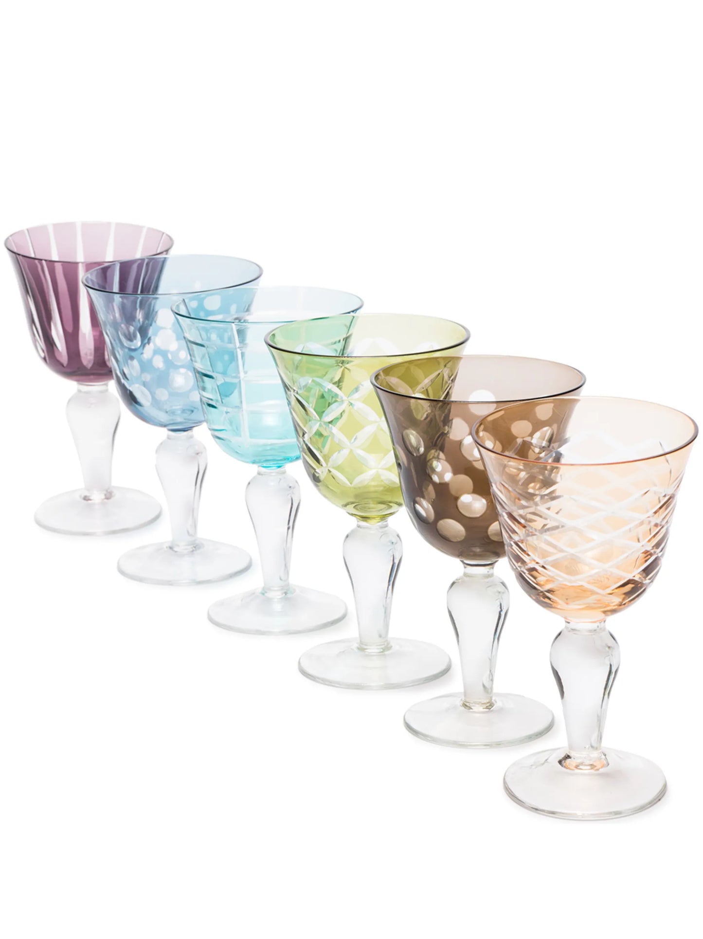 Cuttings wine glasses (set of 6)