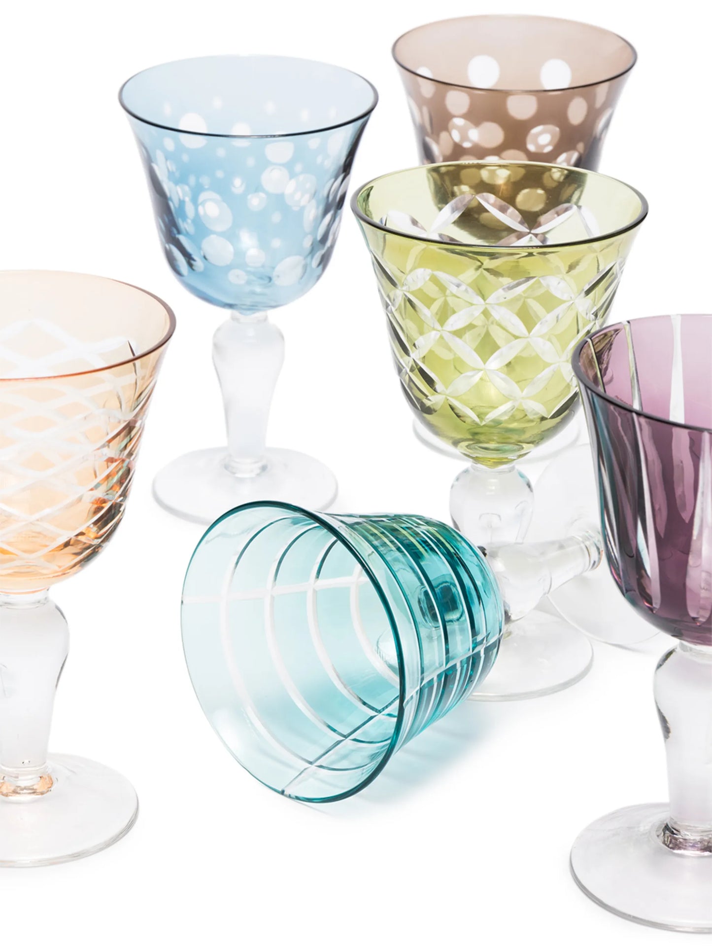Cuttings wine glasses (set of 6)