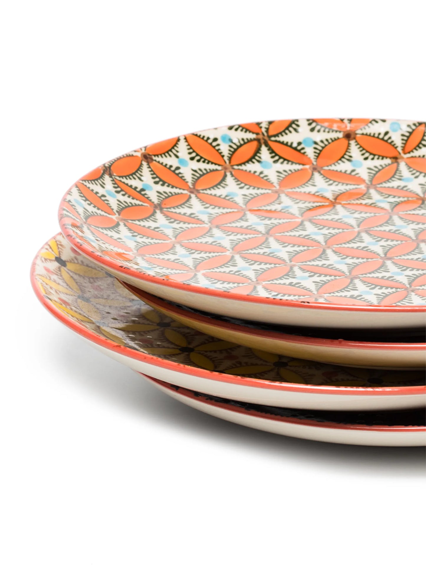 Hippy dinner plate set