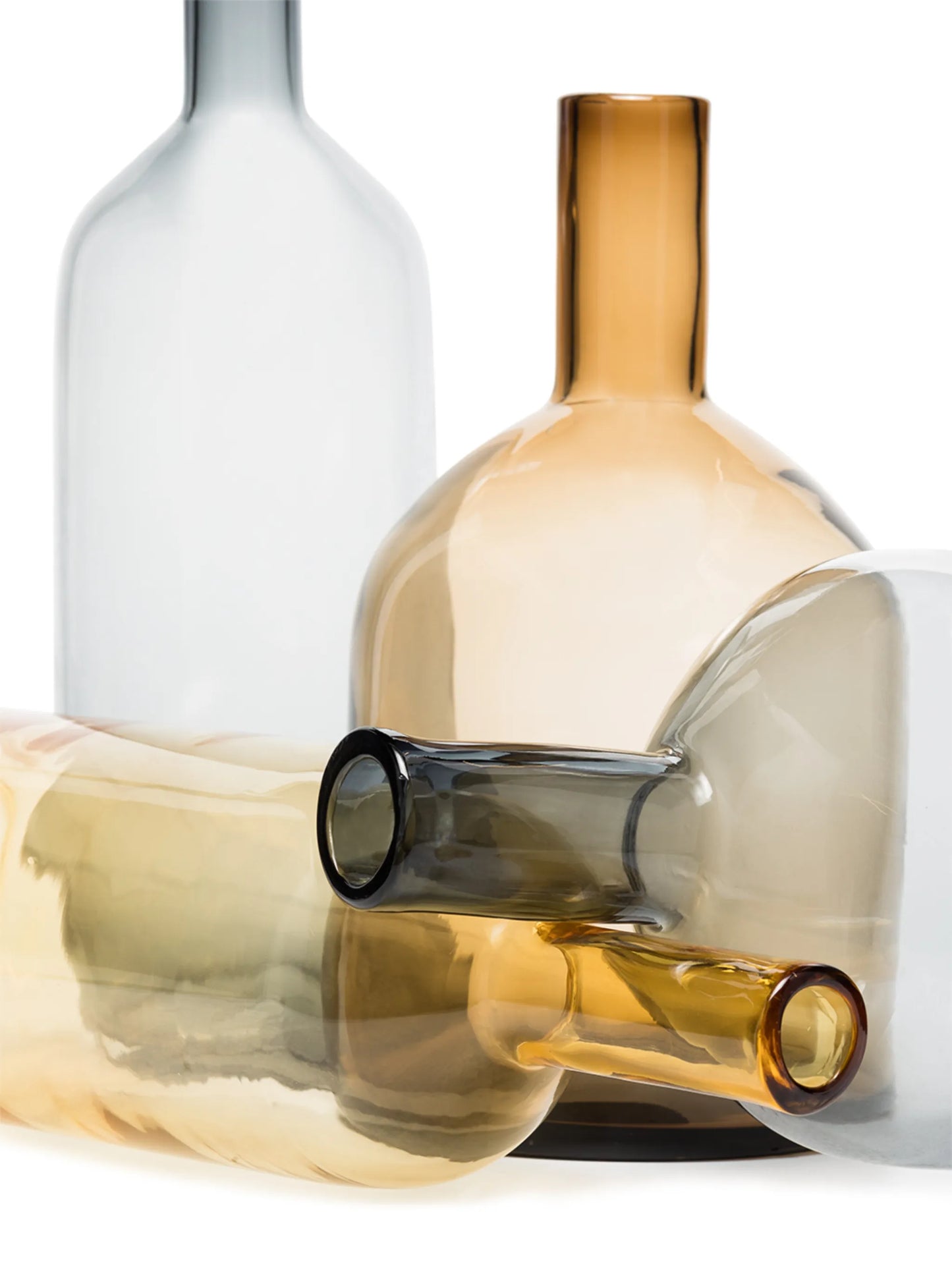 Bubbles and Bottles decorative bottles (set of 4)