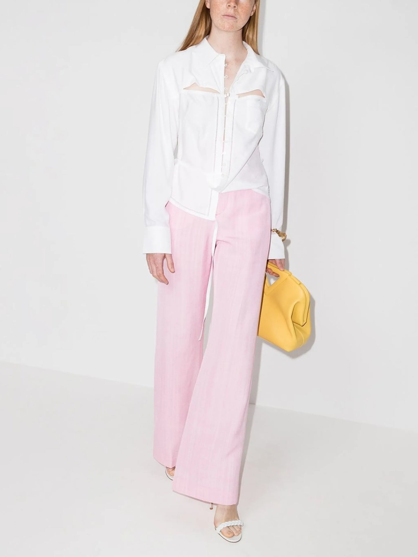 La chemise Nappe cut-out shirt