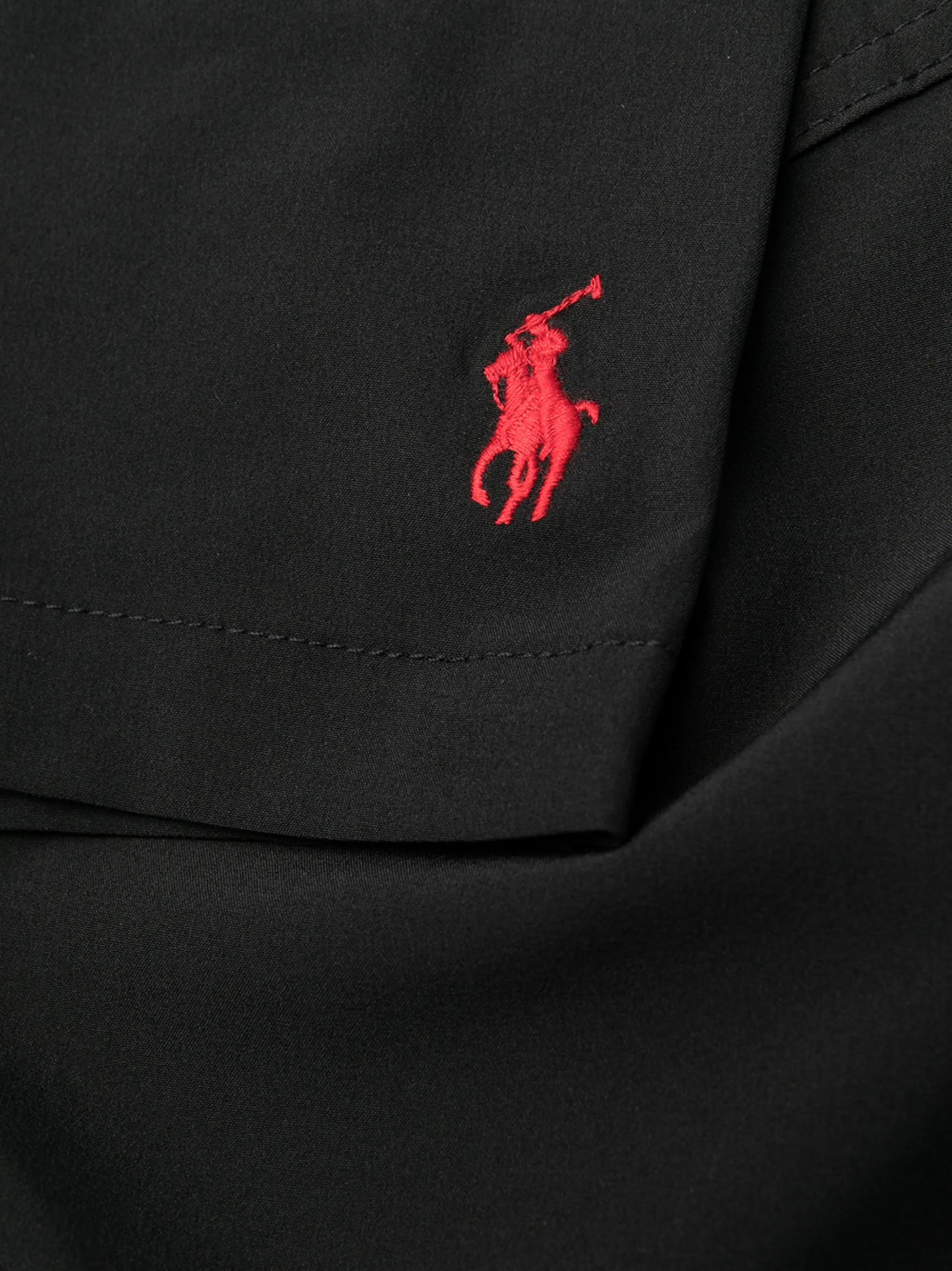 logo-embroidered swim shorts