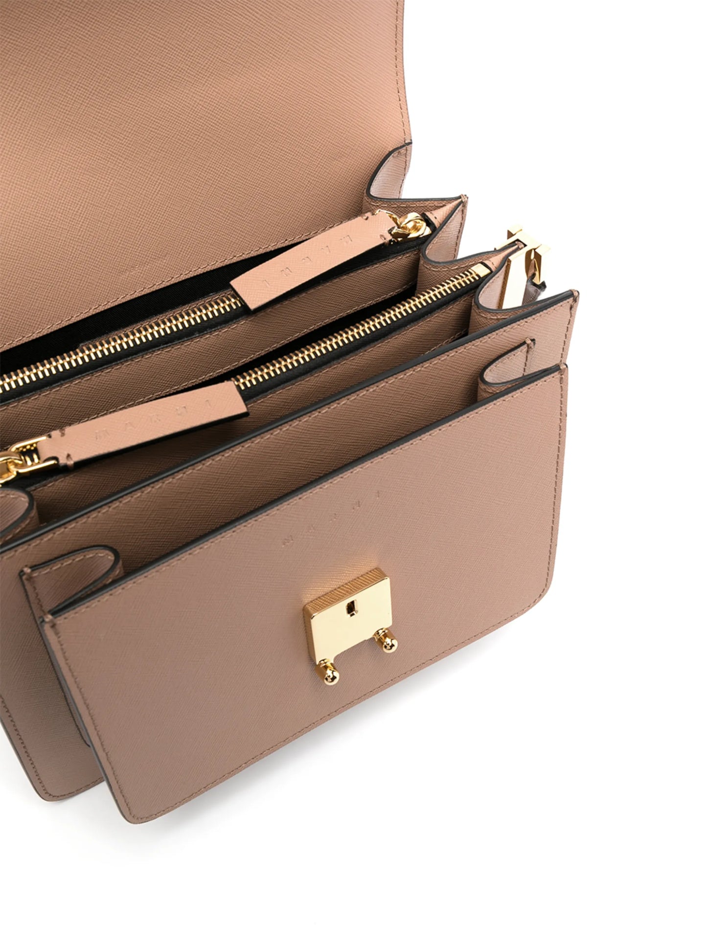 Trunk multi-pocket shoulder bag