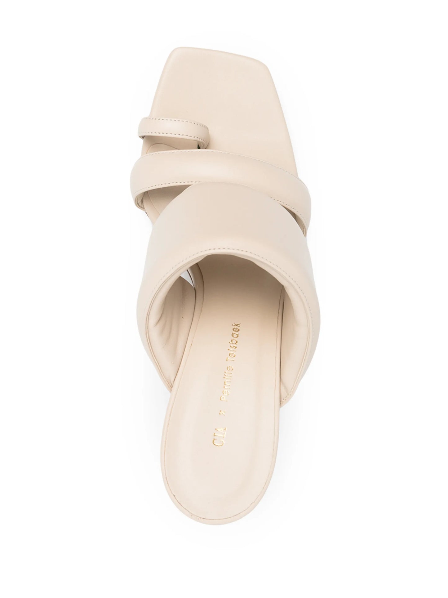 x Pernille Teisbaek leather mules