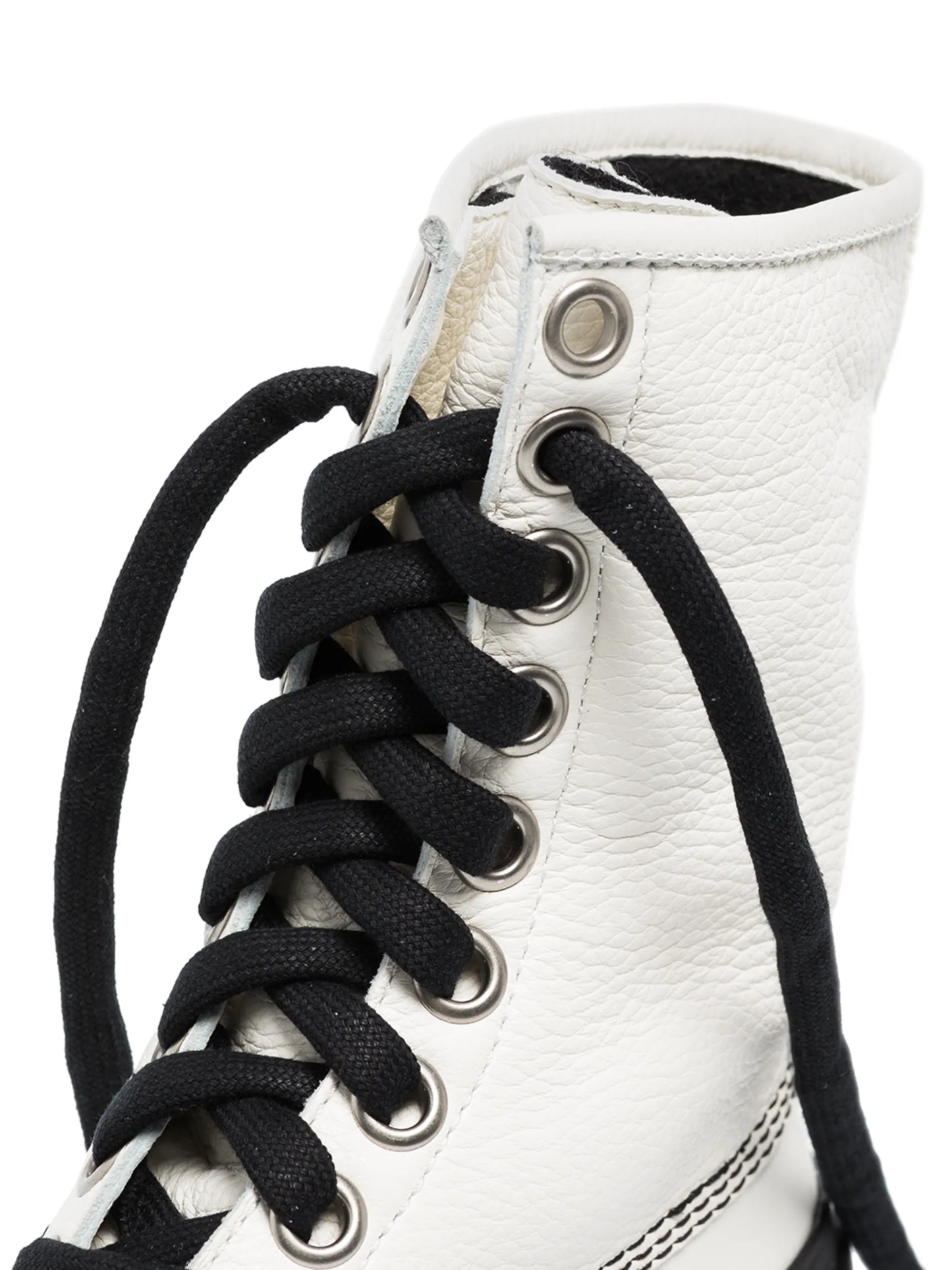 lace-up leather boots