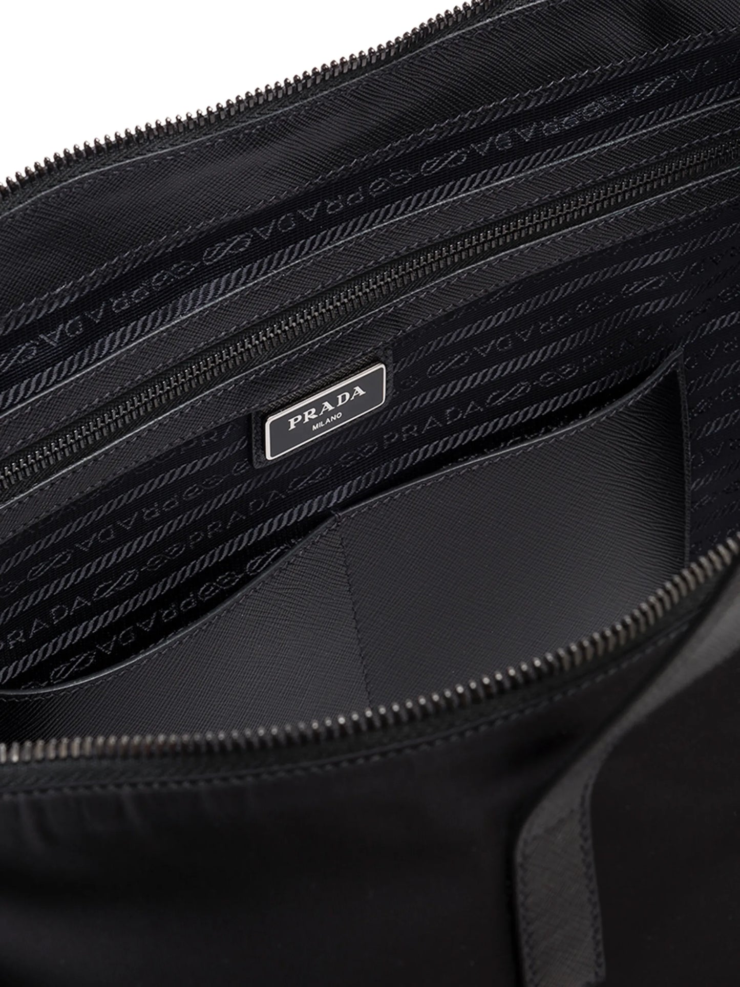 Re-Nylon logo tote bag