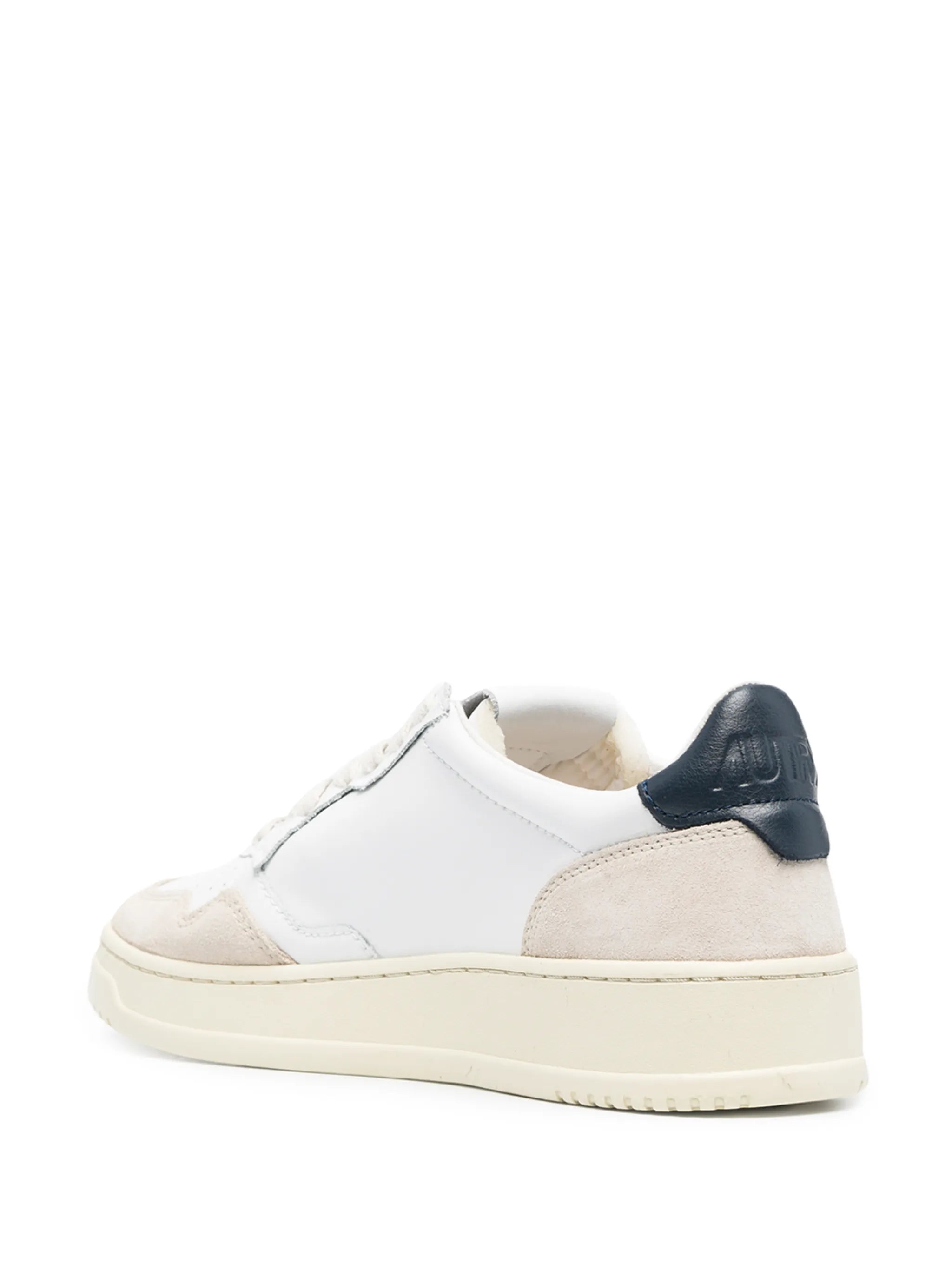 Medalist suede-panel sneakers