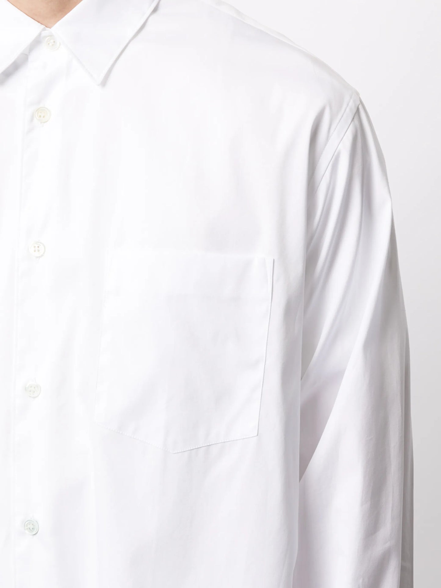 long-sleeve cotton shirt