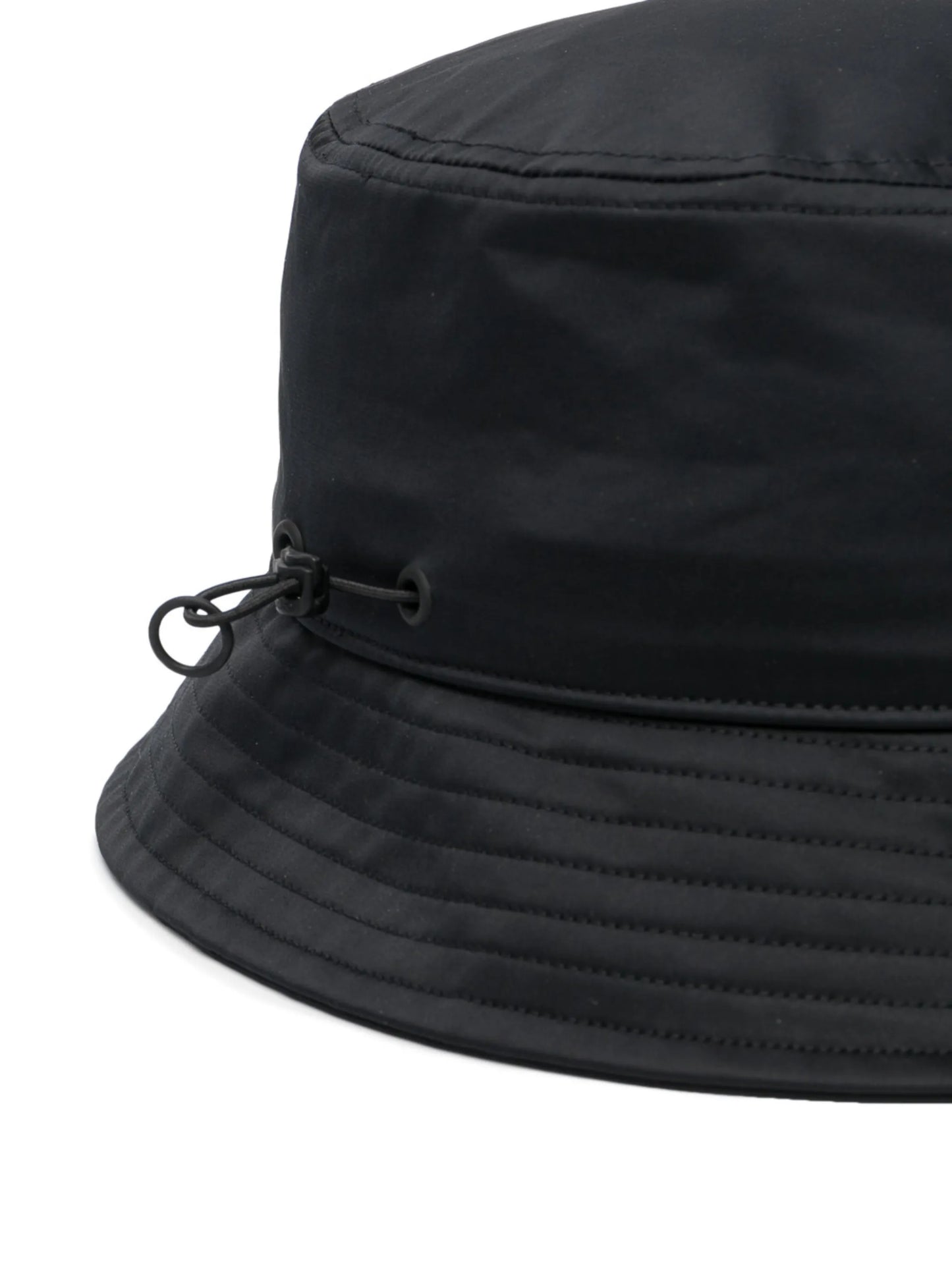 logo print bucket hat