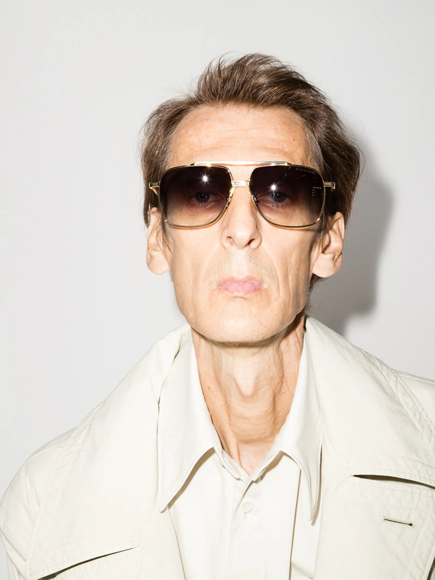 Alkamx pilot-frame sunglasses