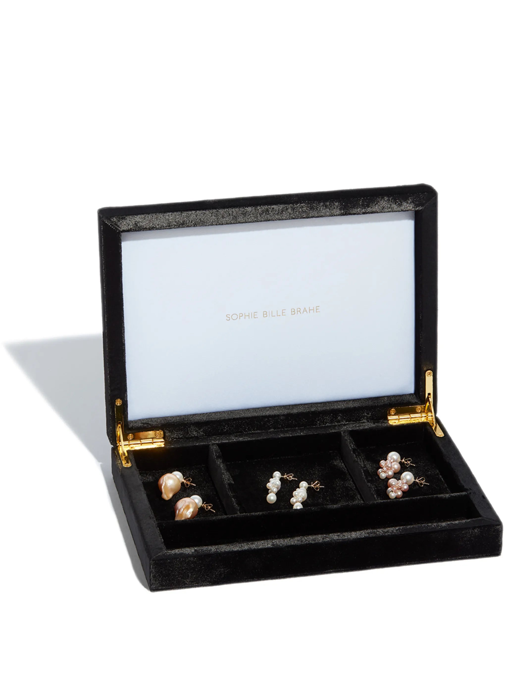Trésor velvet jewellery box