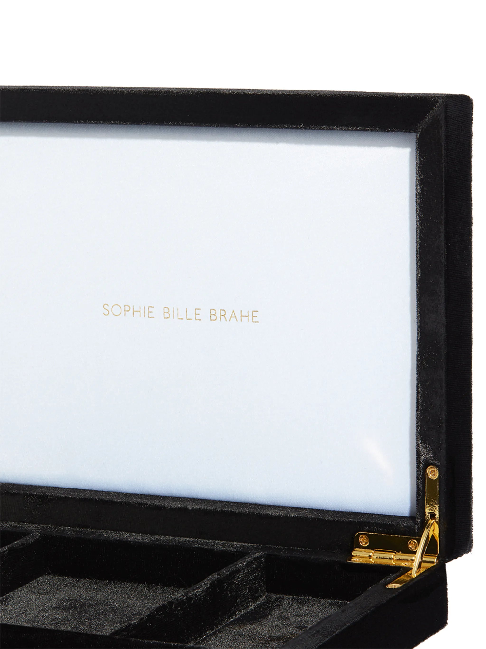 Trésor velvet jewellery box