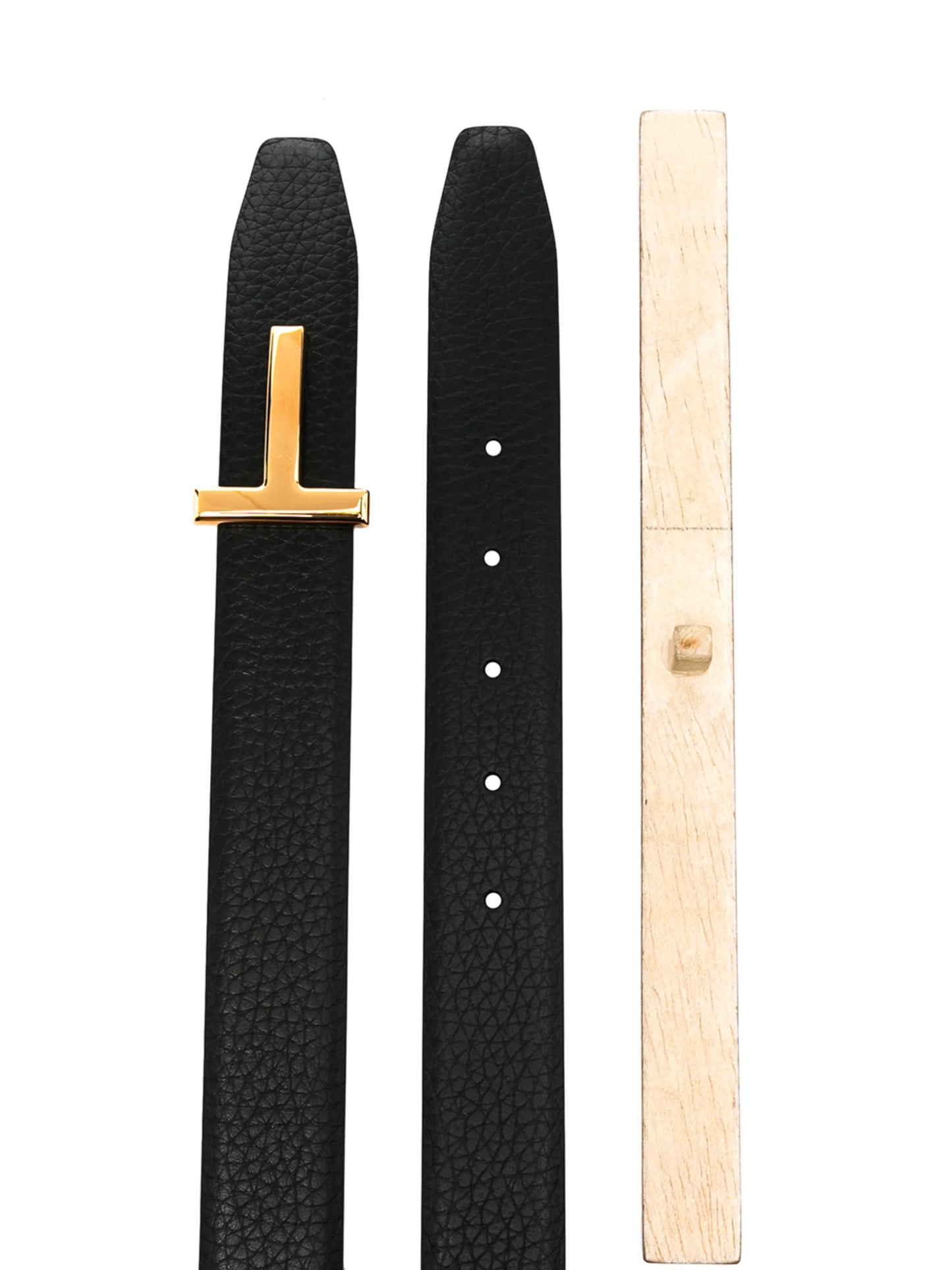 logo-buckle belt