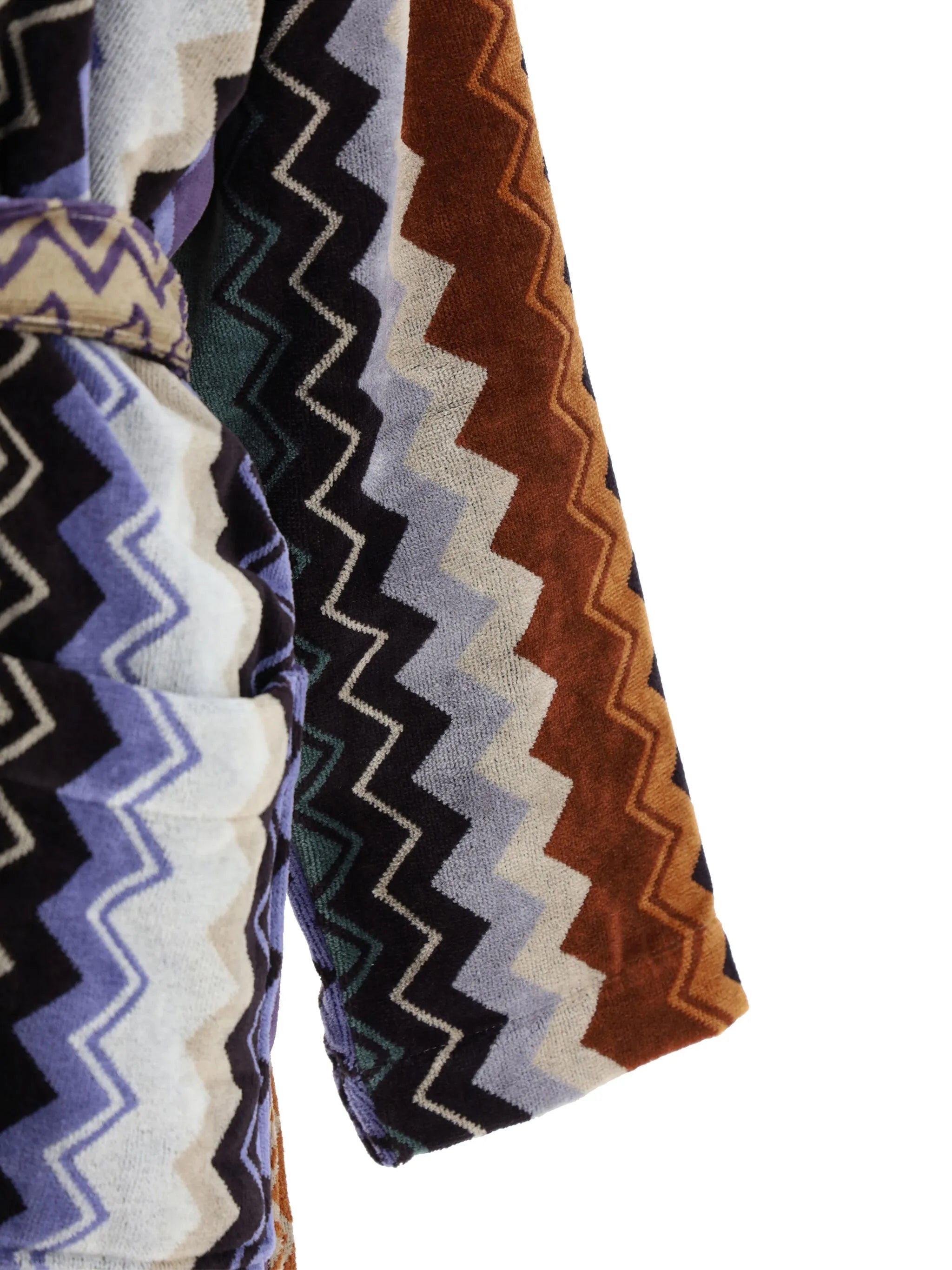 Giacomo belted hooded bathrobe