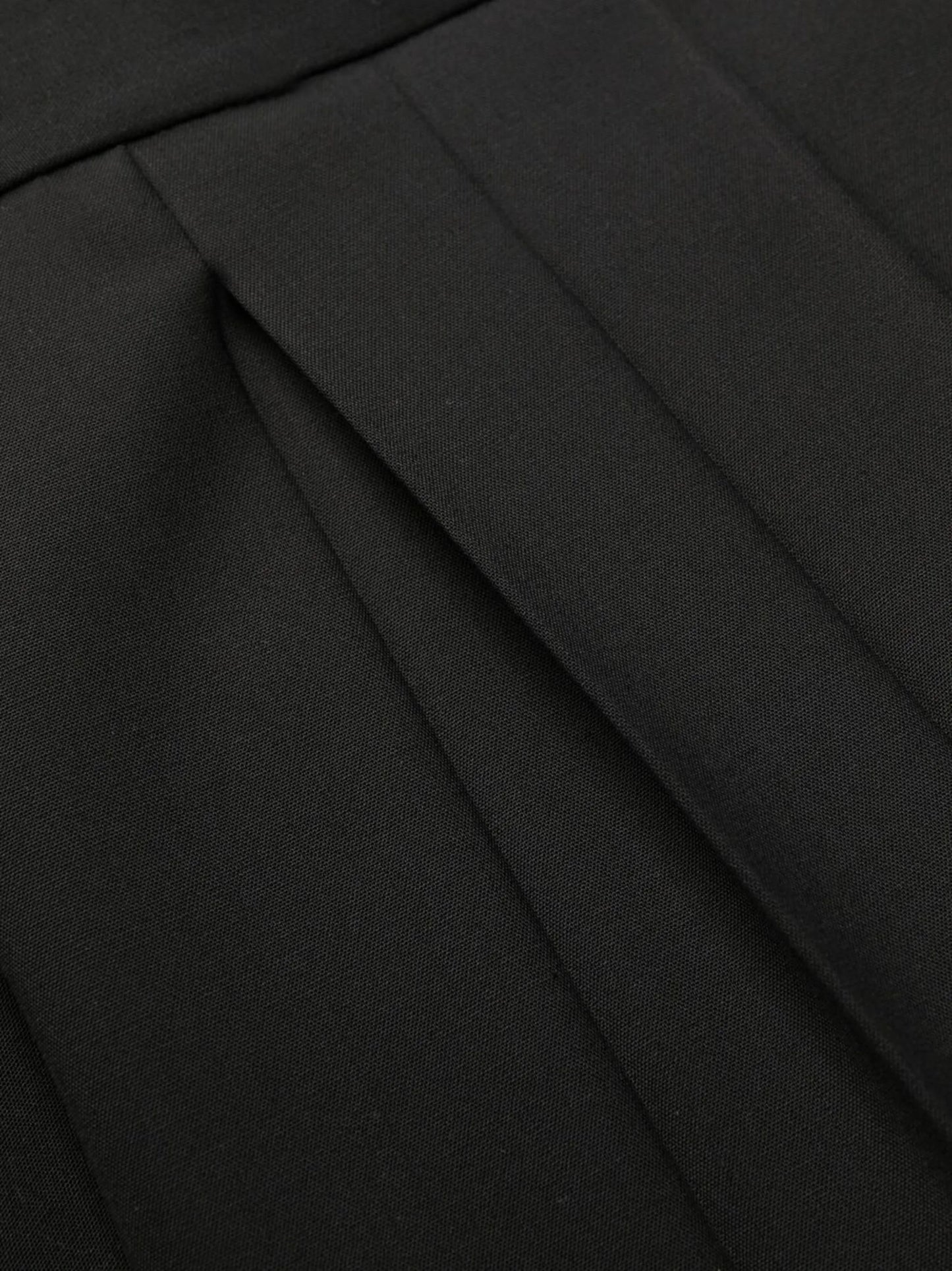 tailored wide-leg trousers