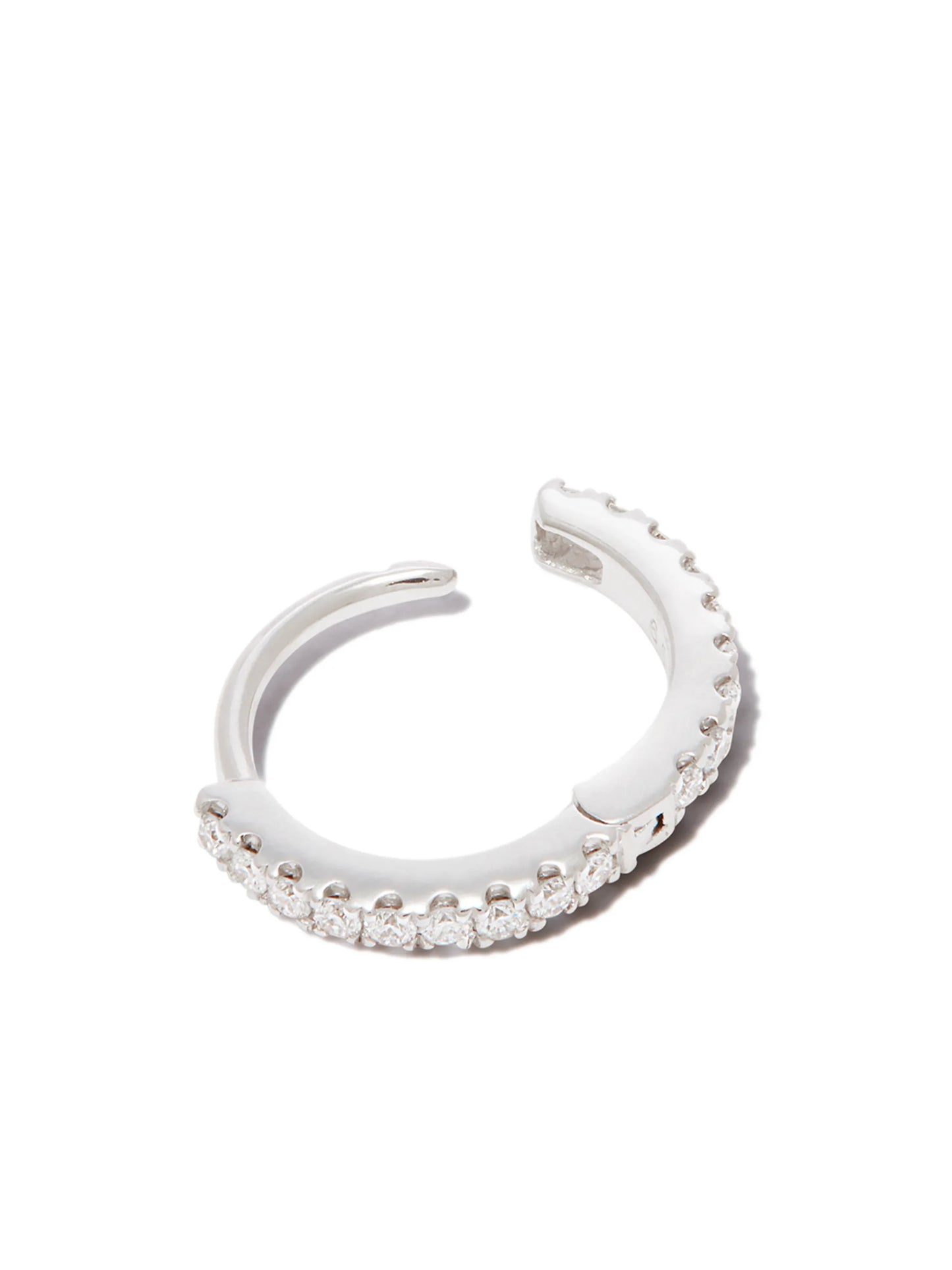 18kt white gold Eternity earring