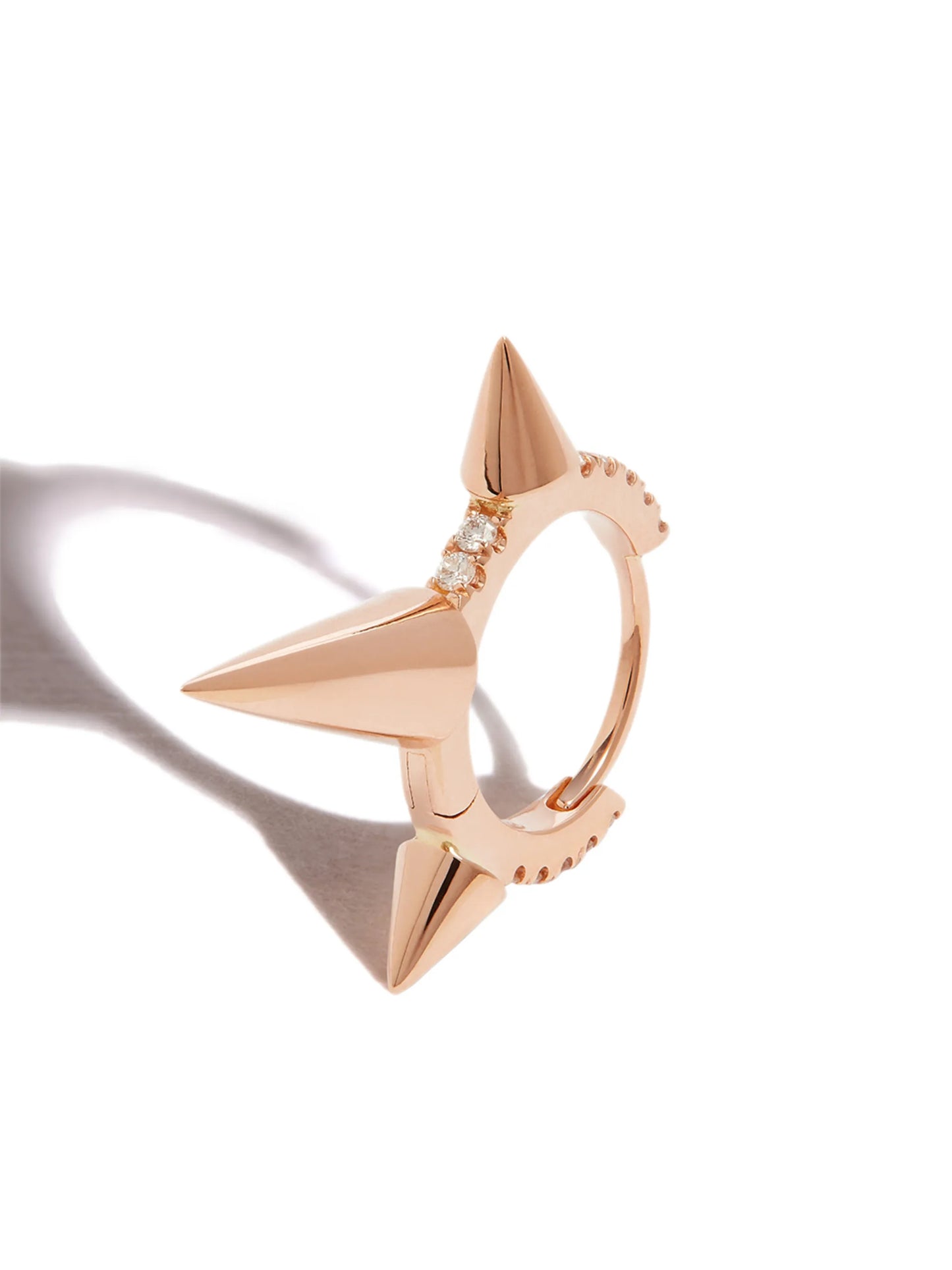 Triple Long Spike earring