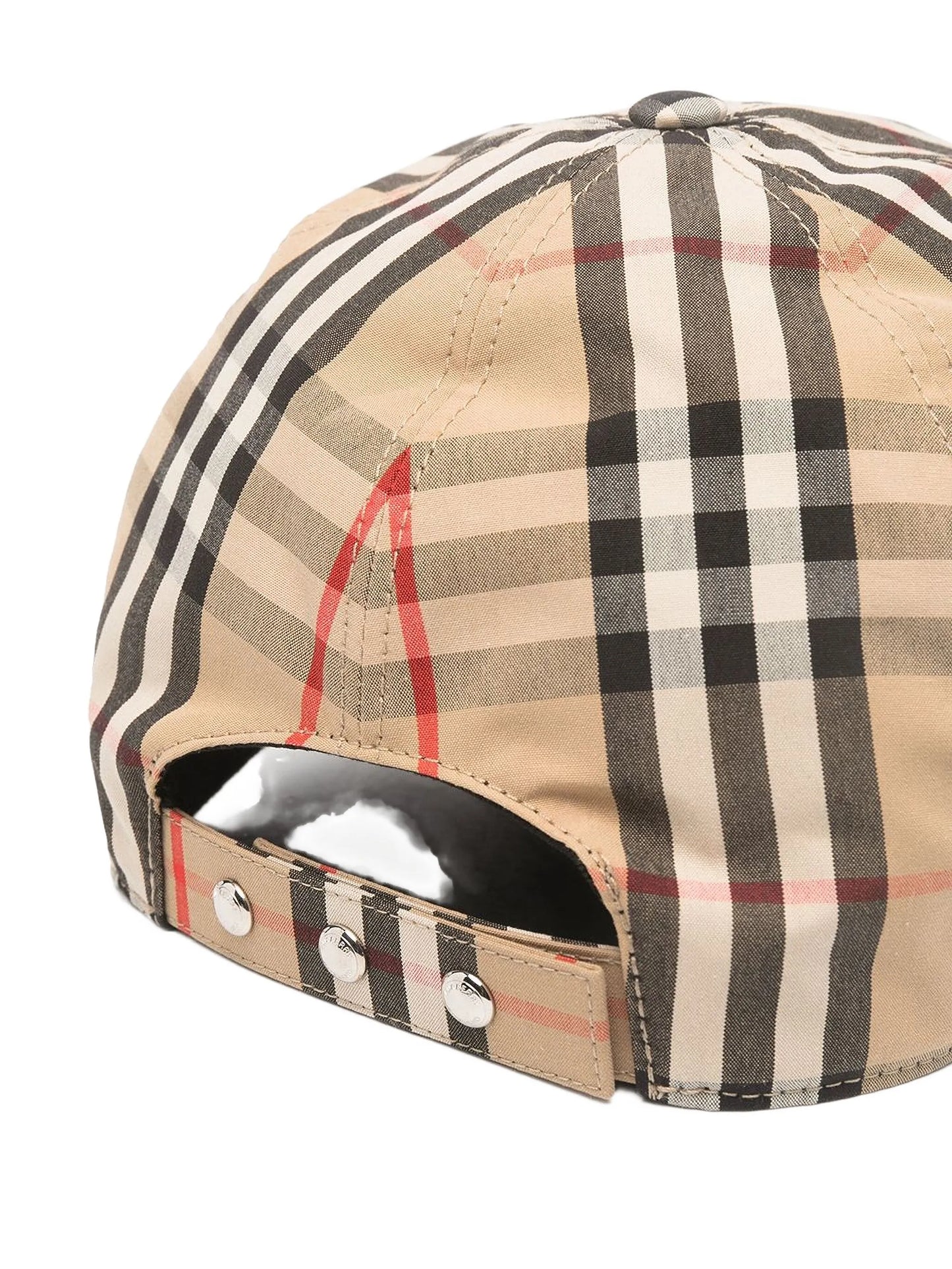 TB monogram Vintage Check cap
