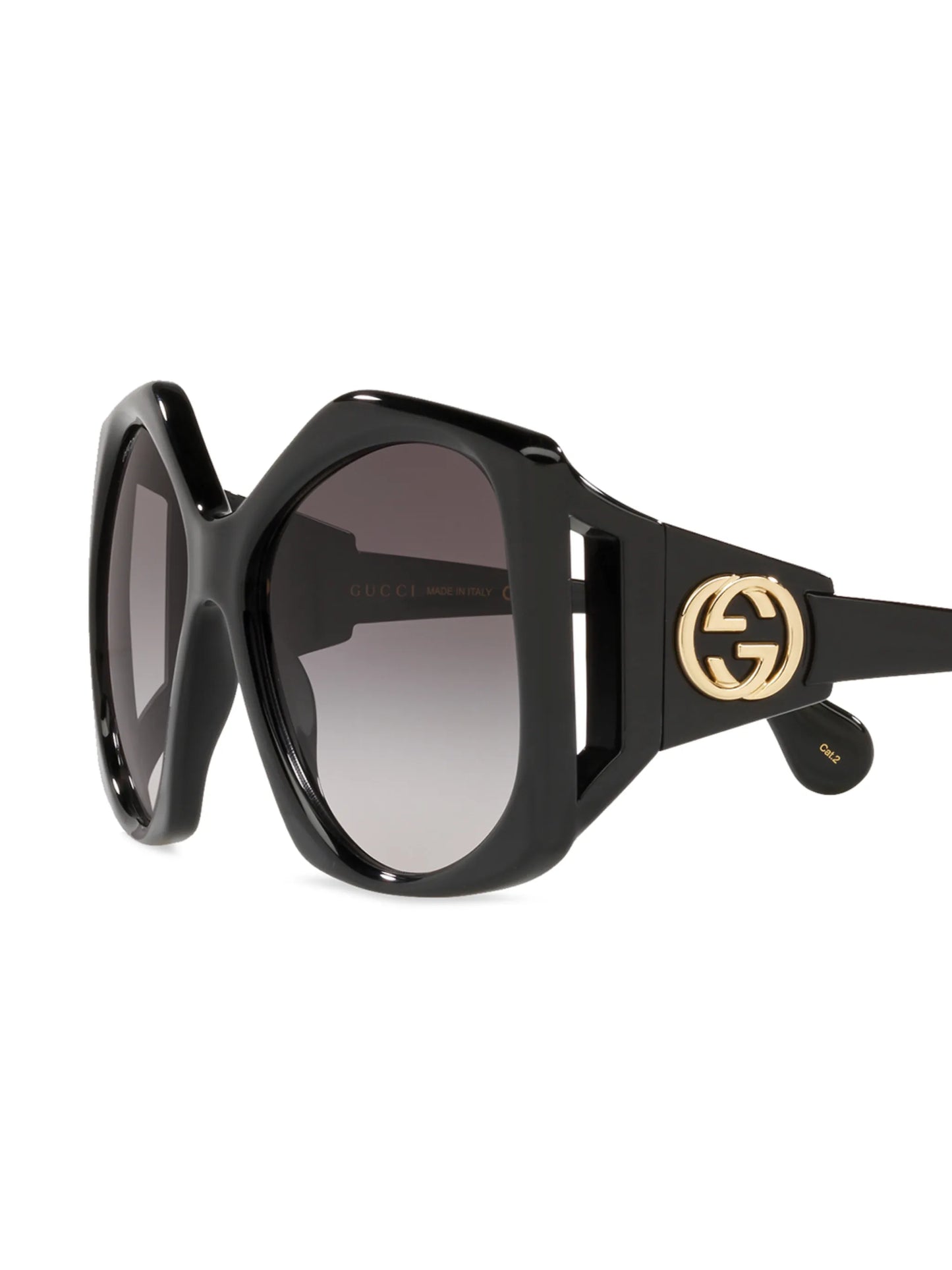 logo-embellished oversized sunglasses