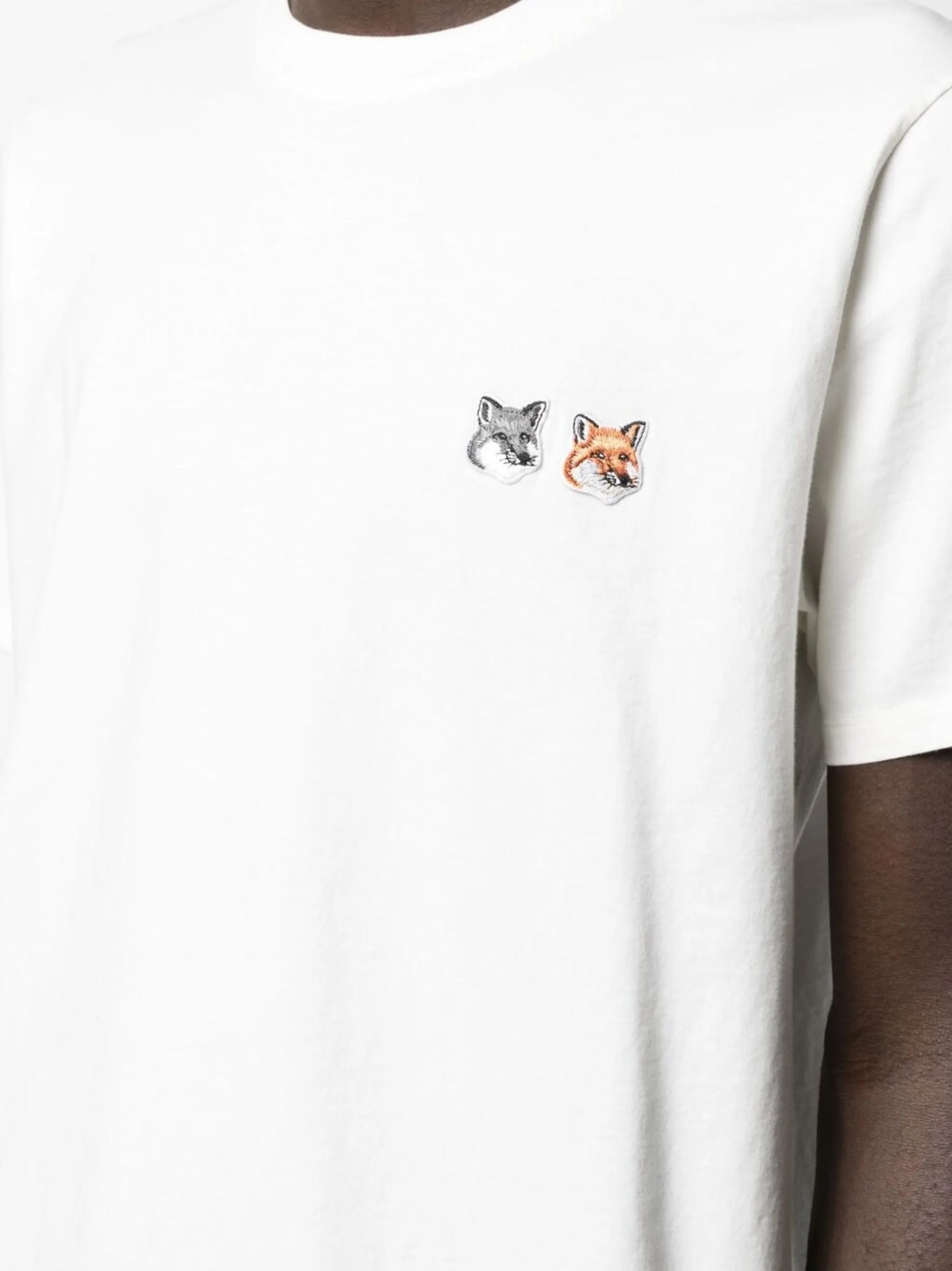 Double Fox Head cotton T-shirt