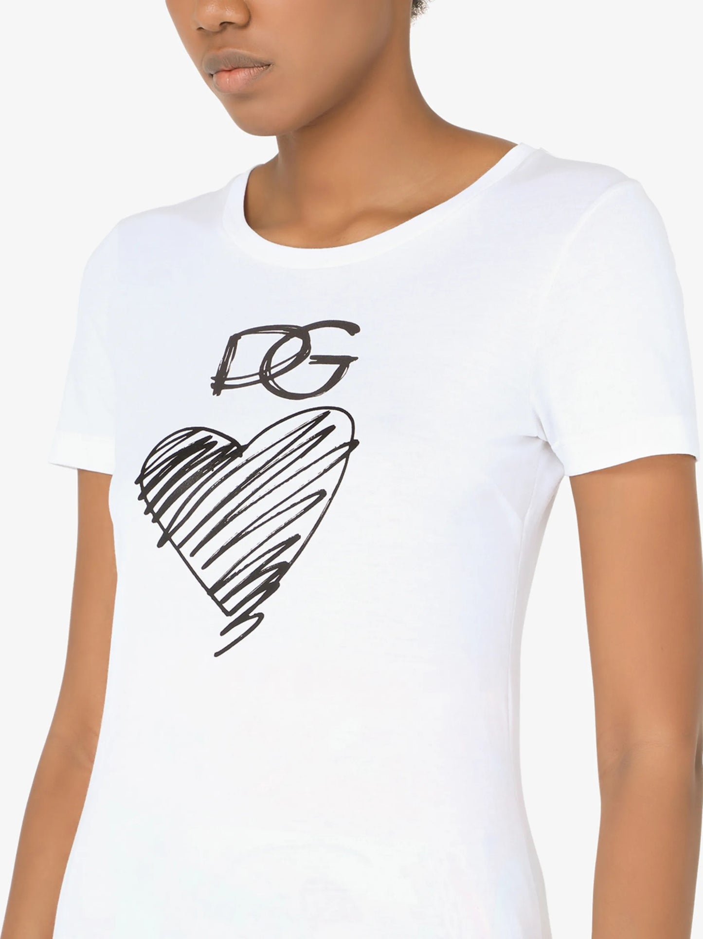 logo-print cotton T-shirt