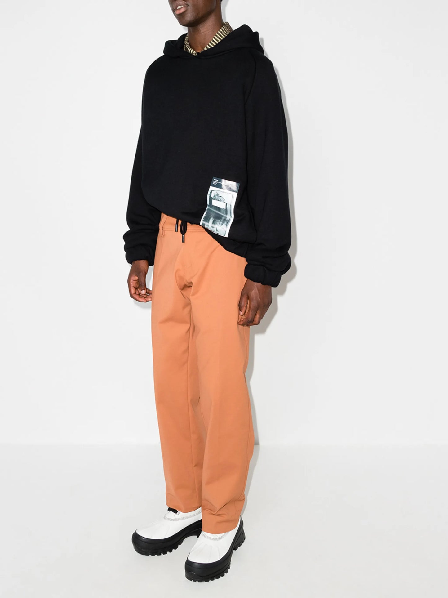 Daw Cross Discipline cotton hoodie